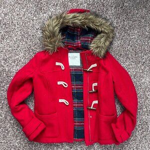 Abercrombie Wool Jacket - Size Large